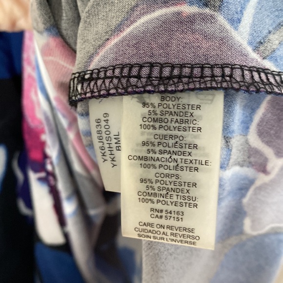 Karl Lagerfeld printed tie-neck top - Picture 7 of 8